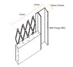 JS2BB12 Perfil Architrave con brida