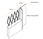 JS2BB13 Perfil Architrave sin brida