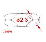 JSNB03 Enganche de cordn N 3
