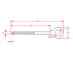 JSEB16 Cncamo con Punta de Tornillo