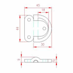 JSK22 Folding cojn del ojo