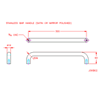 JSKB02S Tirador de barra