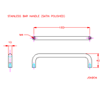 JSKB04S Tirador de barra