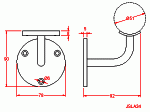 JSLA24 Soporte reposo