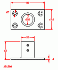 JSLB04 Base rectangular  