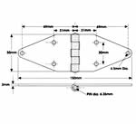 JSPH03 Bisagra de alta resistencia