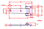 JSPT02 Bisagra de cola