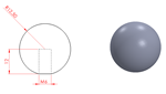 JS2M12 Bola de acero inoxidable