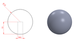 JS2M13 Bola de acero inoxidable