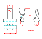 JSMC01 Clip de pinza