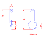 JSMQ04 Pasador de liberacin rpida