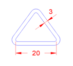 JSRT01 Anilla triangular