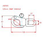 JSZS03 Broche de Grillete