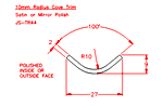 JS-TR44 Borde curvo