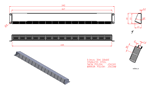 JSV29S Rejilla exterior para goteo