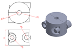 JSWF30 Anillo de sujecin para cable