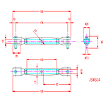 JSWS04 Tensor Horquilla / Horquilla